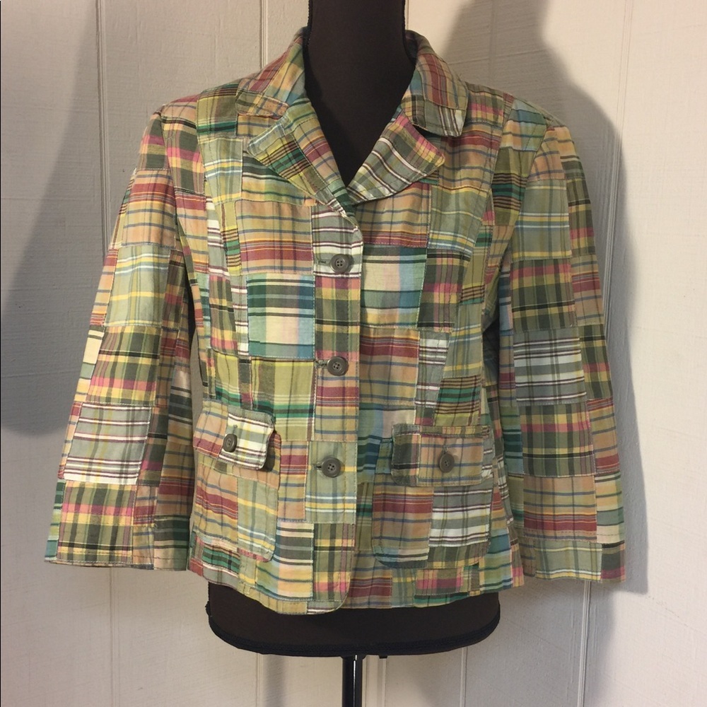 Ann Taylor LOFT Patch Blazer